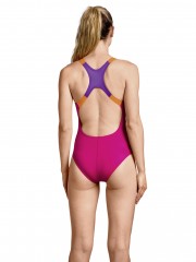 Costum-de-inot-Aquafeel-Back-de-dama-Training-Aqualine-roz