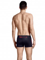 Costum-de-inot-barbatesc-Minishort-Aqualine-negru-rosu