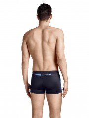 Costum-de-inot-barbatesc-Minishort-Aqualine-negru-turcoaz